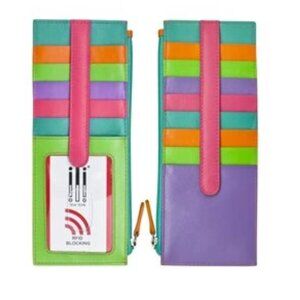 ILI RFID Leather Card Holder